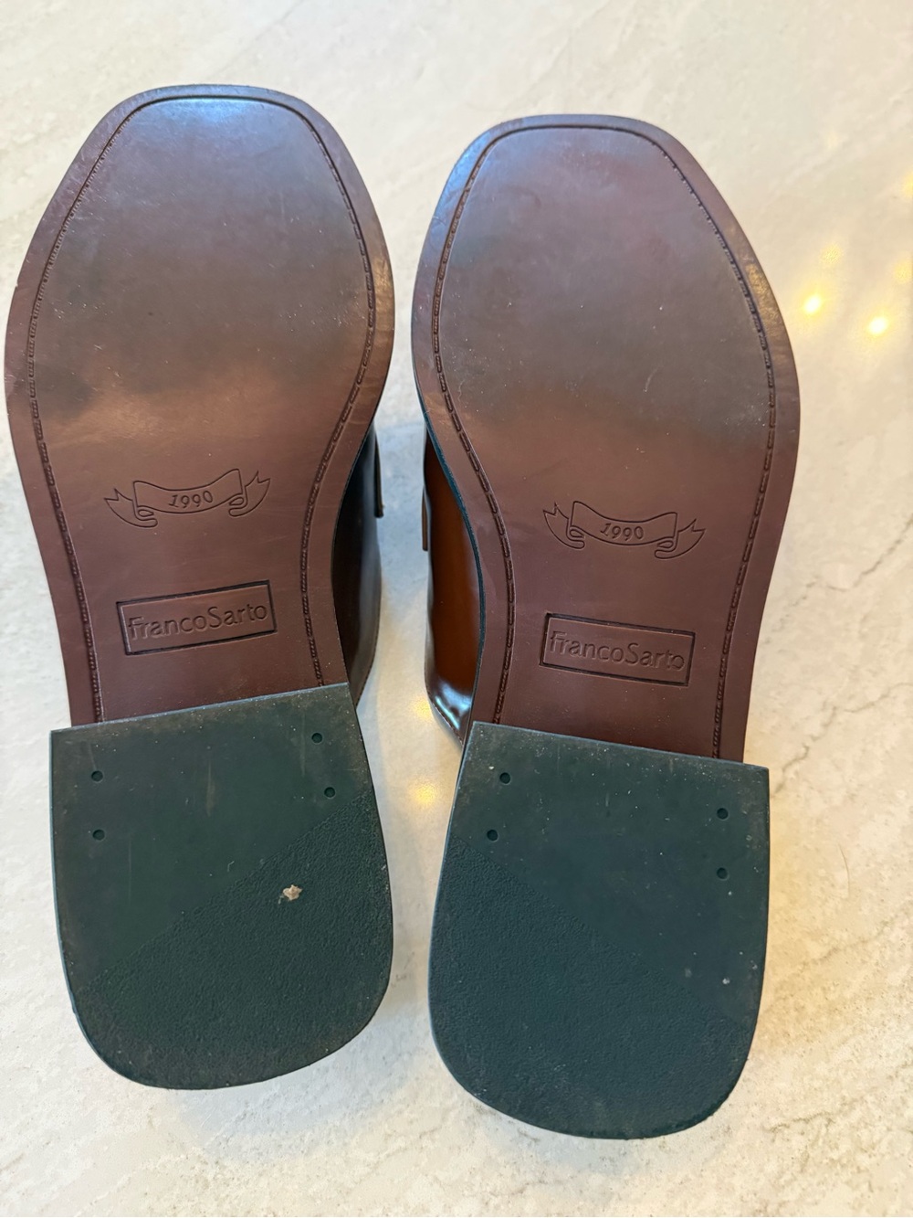 Franco Sarto square toe mules - Picture 4 of 6